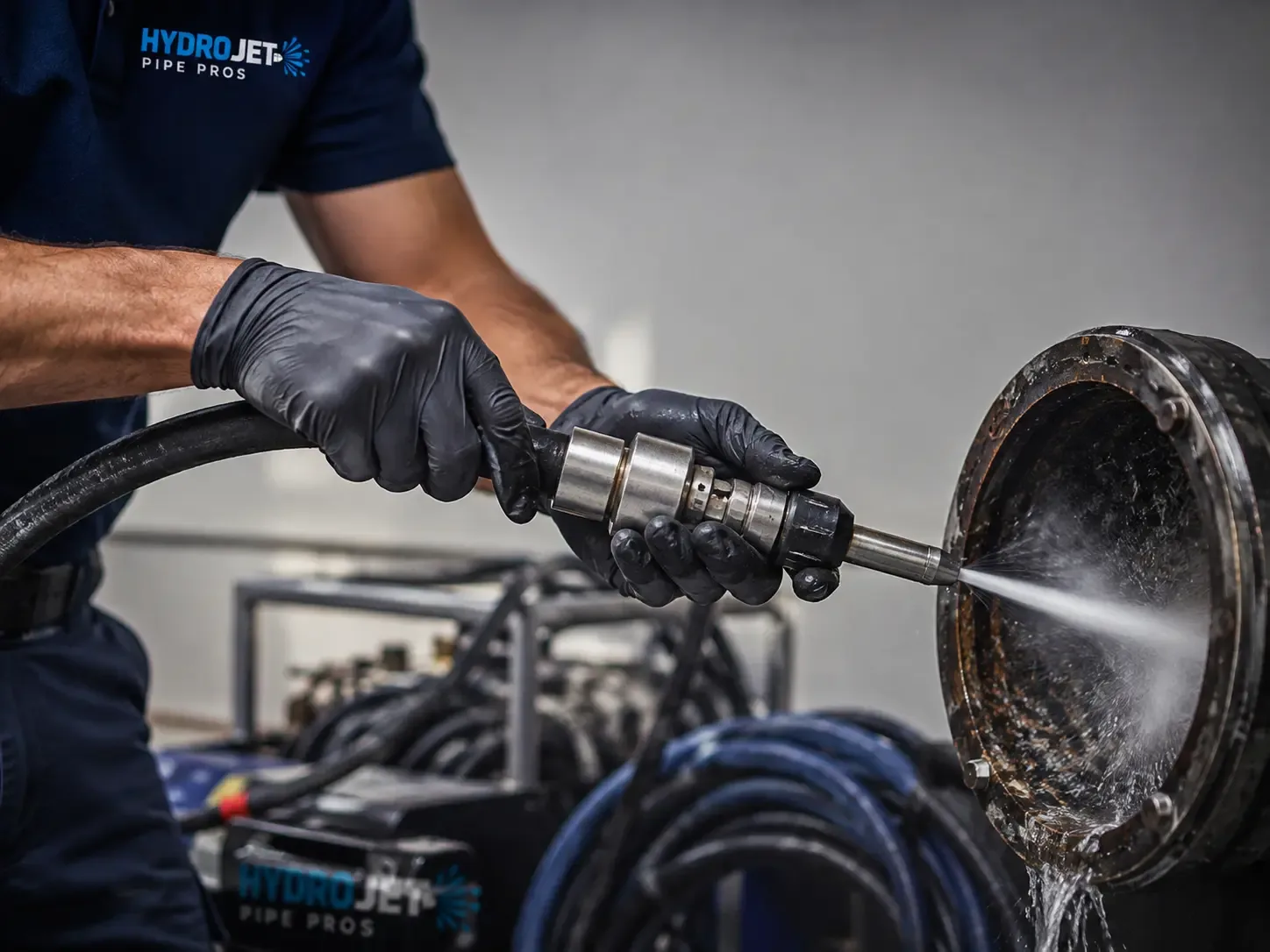 Hydro Jet Pipe Descaling in Pearland, TX